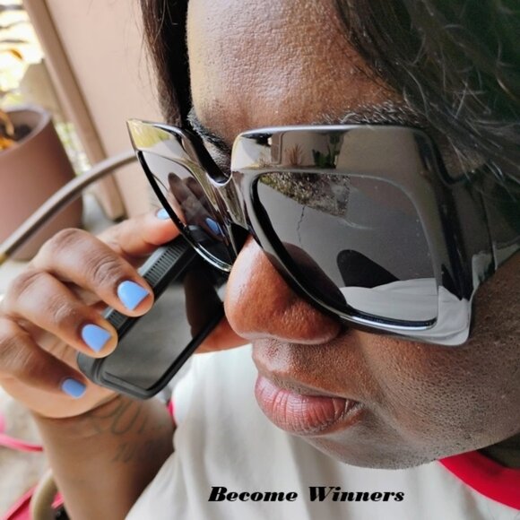 Accessories - New 2025 Spicy Hot Dark Black Oversized Anti-Glare Elegant AC Lens